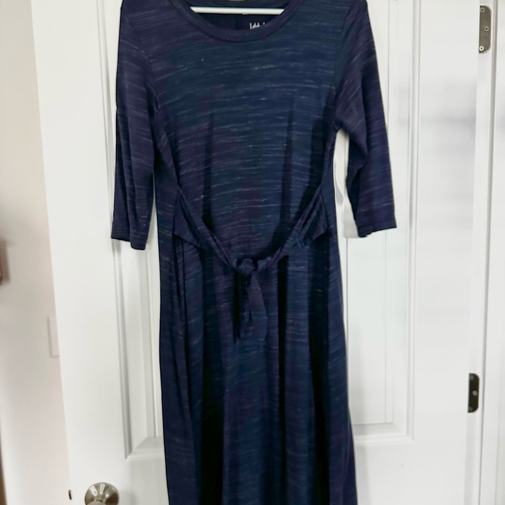 Latched Mama Navy Dress